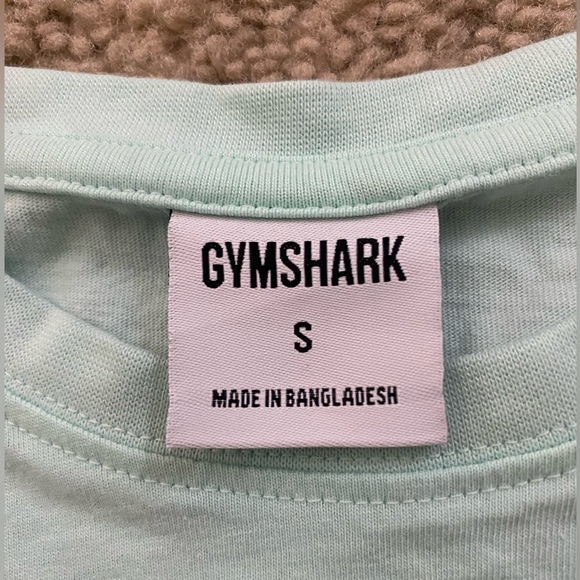Gymshark Small Teal Crop Top - Picture 3 of 3